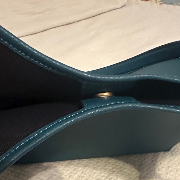 Coach Deep Teal Tote Bag - Picture 13 of 13